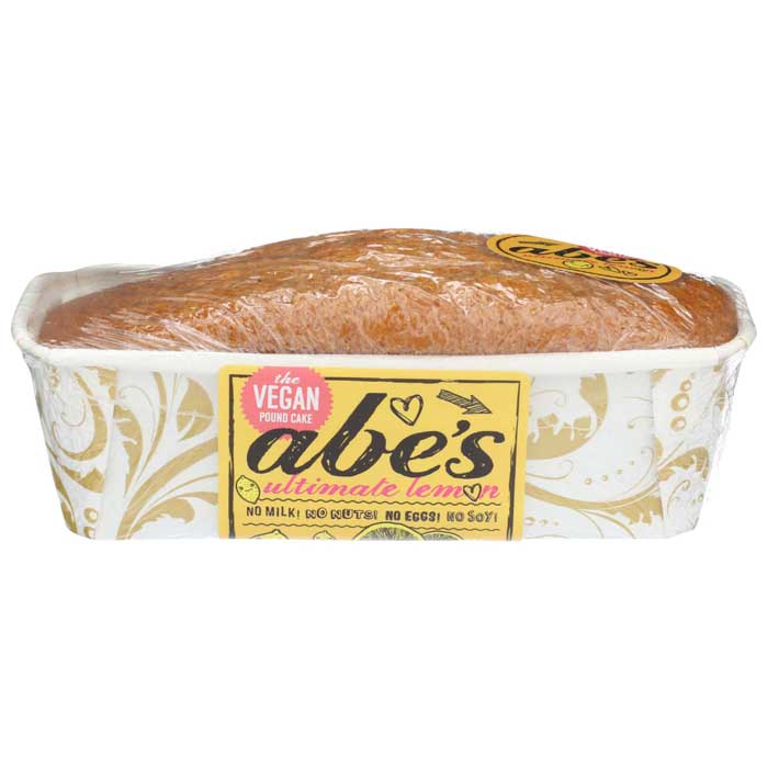 Abe's - Vegan Pound Cakes - Lemon, 14oz