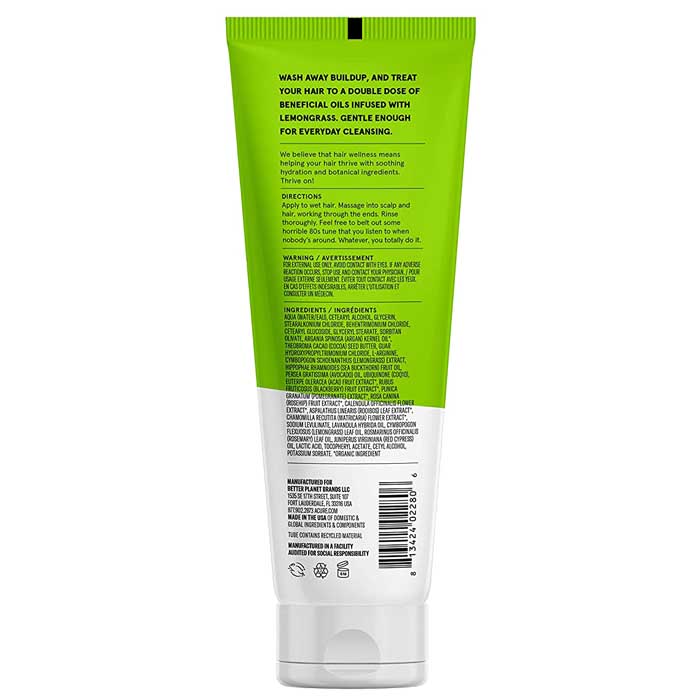 Acure - Conditioner  - Acure Curiously Clarifying,8oz  - back