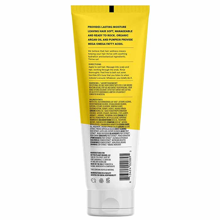 Acure - Conditioner  - Acure Ultra Hydrating,8oz  - back