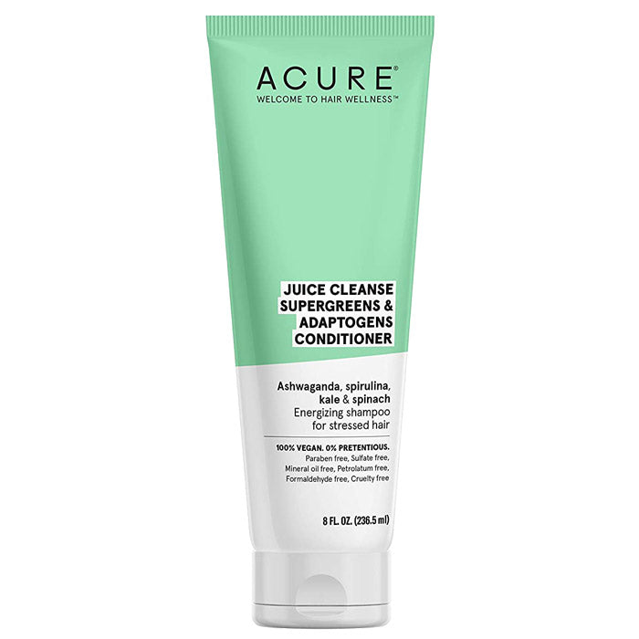 Acure - Juice Cleanse Supergreens & Adaptogens Conditioner, 8floz