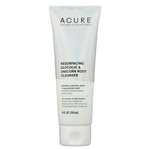 Acure - Resurfacing Glycolic & Unicorn Root Cleanser, 4 fl oz