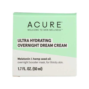 Acure - Ultra Hydrating Overnight Dream Cream, 1.7 fl oz