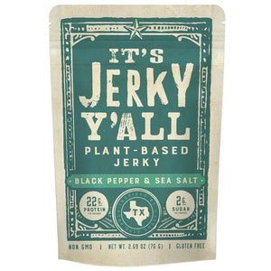 All Y'alls Foods - It's Jerky Y'all - Vegan Jerky, 2.69oz | Assorted Flavors