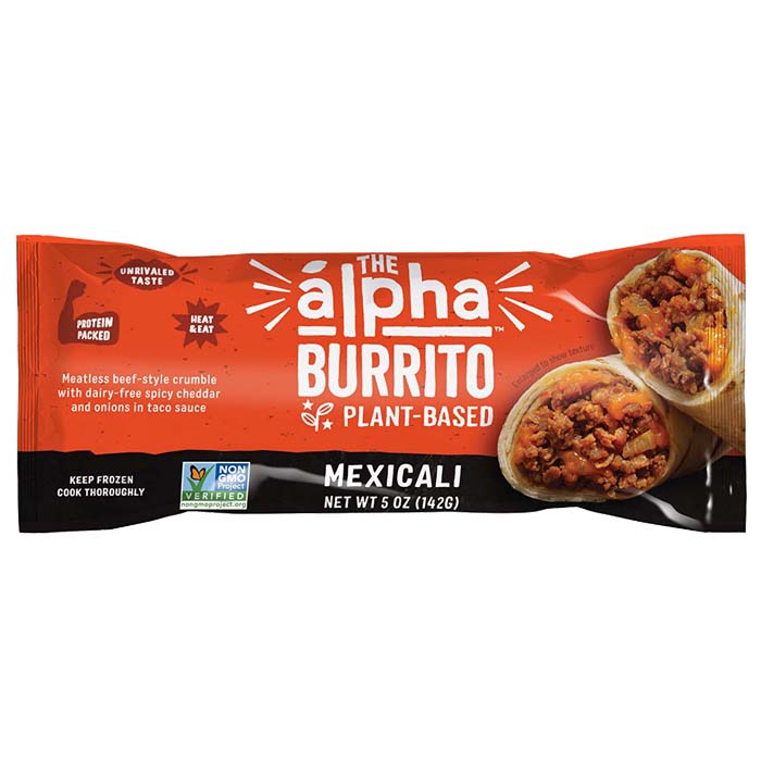 Alpha Foods - Plant-Based All-Day Burritos - Mexicali, 5oz