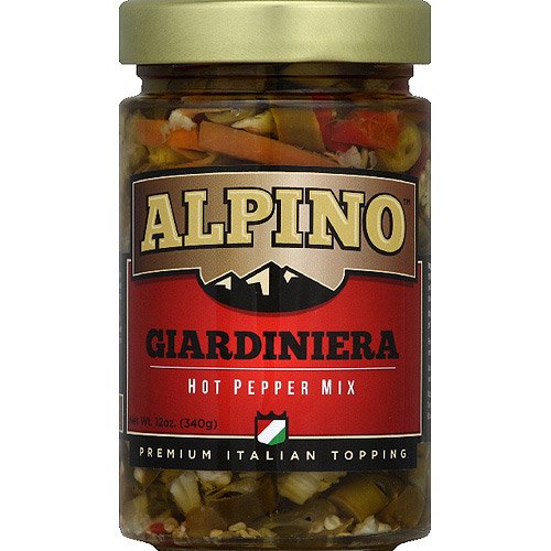 Alpino - Pepper Giardiniera Mix 12oz | Pack of 6 - PlantX US