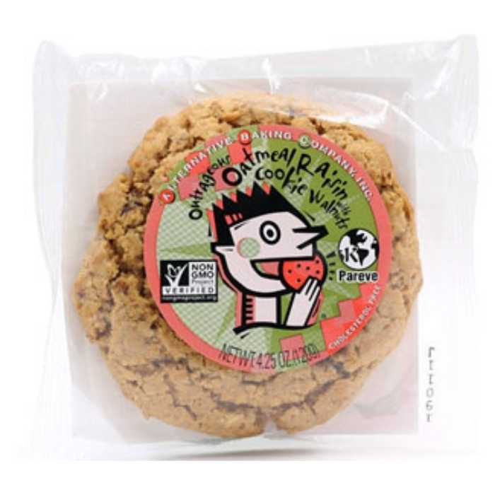 Alternative Baking Company - Vegan Cookie Outrageous Oatmeal Raishi with walnut