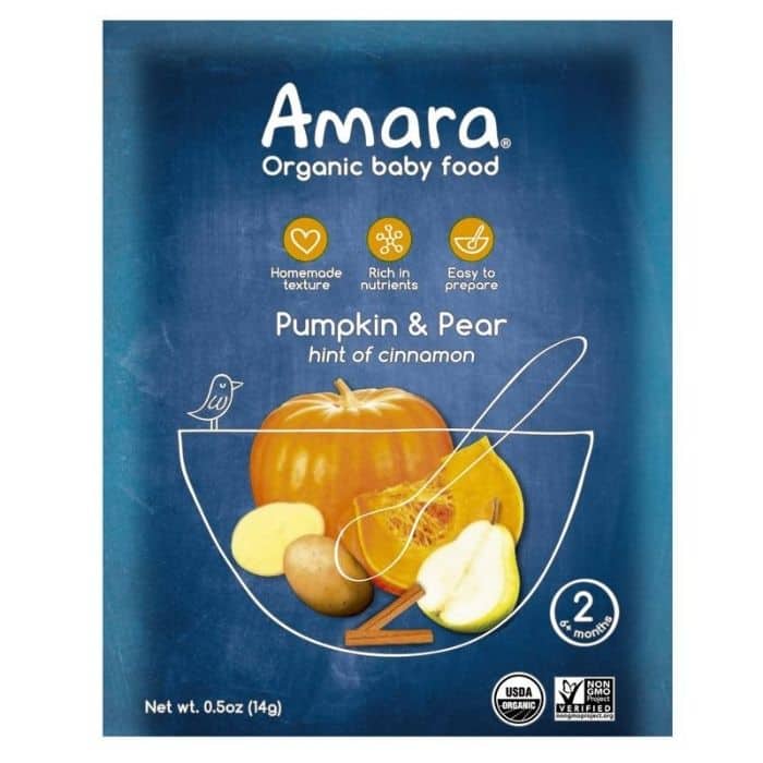 Amara - pumpkin and pear - front