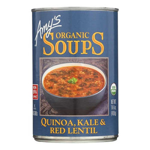 Amy's - Red Lentil Kale Quinoa Soup, 14.4oz