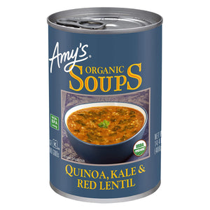 Amy's - Red Lentil Kale Quinoa Soup, 14.4oz
 | Pack of 12