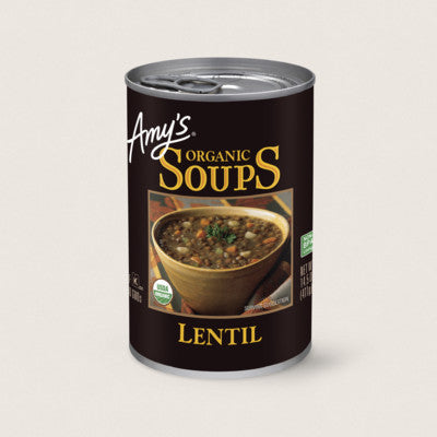 Amy's - Organic Lentil Soup, 14.5oz | Pack of 12 - PlantX US