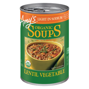 Amy's - Organic Lentil Vegetable Soup 14.5oz | Pack of 12