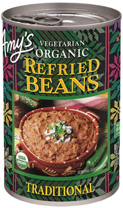 Amy's Refried Beans - Organic Traditional 15.40 oz | Pack of 12