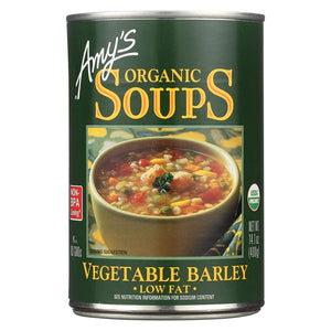 Amy's Vegetable Barley Soup 14.5 Oz
 | Pack of 12