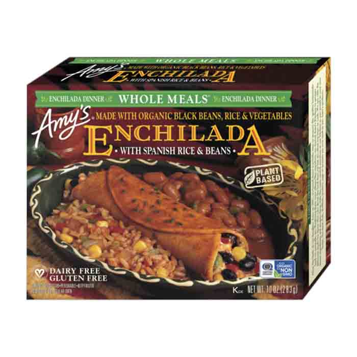 Amys - Enchilada Black Bean Gf Org, 10oz