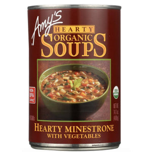 Amy's - Heart Minestrone Veggie Soup, 14.1 oz