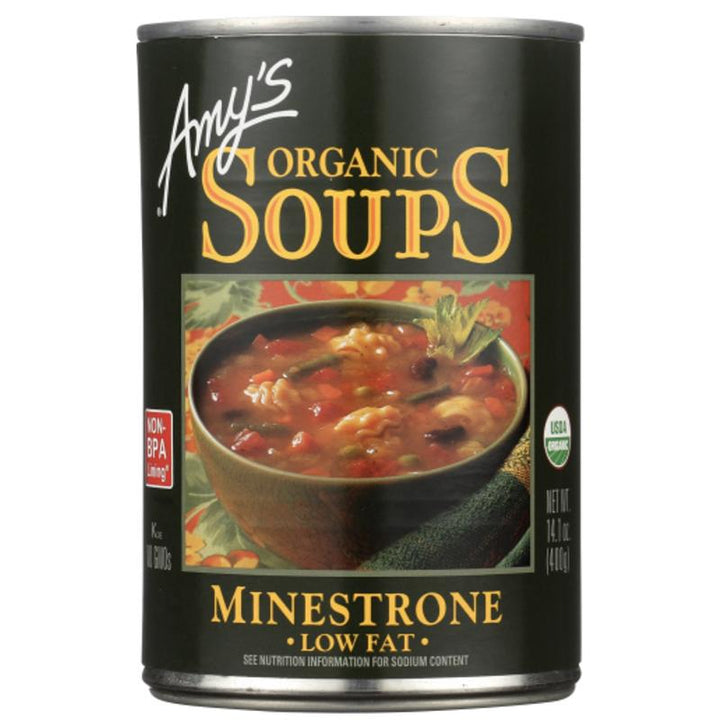 Amy's - Minestrone Low Fat Soup, 14.1oz