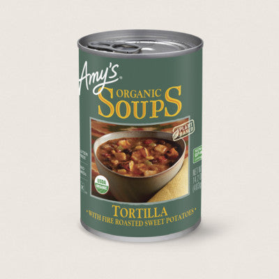Amys Tortilla Soup, 14.2 Ounce | Pack of 12 - PlantX US