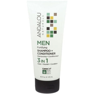 Andalou Naturals - MEN 3-in-1 Shampoo & Conditioner