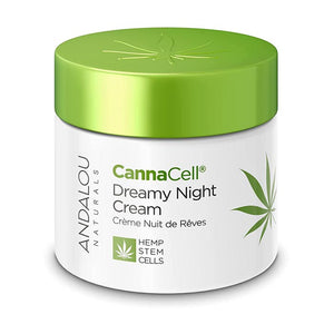 Andalou Naturals - CannaCell Cream Dreamy Night, 1.7oz