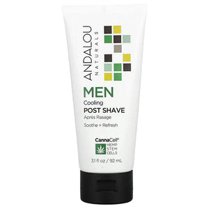 Andalou Naturals - Men Cooling Post Shave, 3.1 fl oz