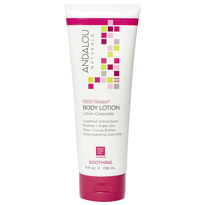 Andalou Naturals - Soothing Body Lotion 1000 Roses, 8 fl oz