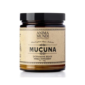 Anima Mundi - Mucuna Powder: Dopamine Bean 15% LevaDopa, 5oz
