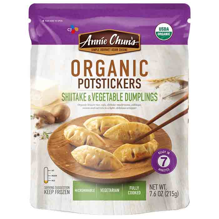 Annie Chun's - Organic Shiitake & Vegetable Potstickers, 7.6oz