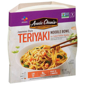 Annie Chun's Teriyaki Noodle Bowl 7.8 Oz | Pack of 6