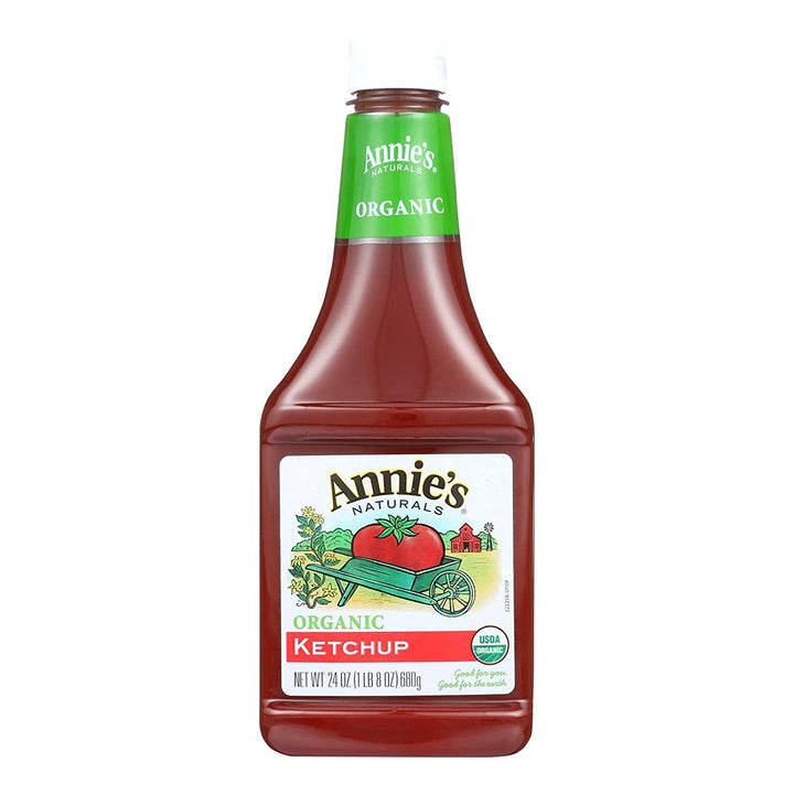 Annie's Naturals, Organic Ketchup, 24 oz
 | Pack of 12 - PlantX US