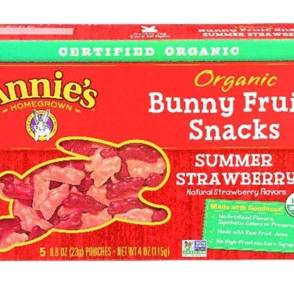 Annie's Homegrown -Organic Bunny Fruit Snacks