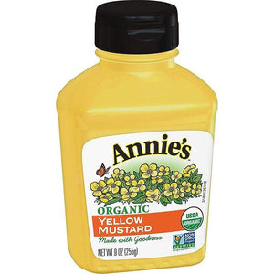 Annie's Homegrown - Organic Yellow Mustard, 9oz