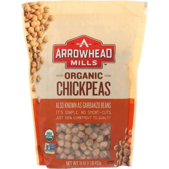 Arrowhead Mills - Organic Chickpeas- Front