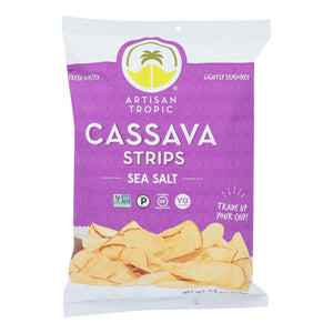 Artisan Tropic Cassava Strips Sea Salt - 4.5oz 
 | Pack of 12