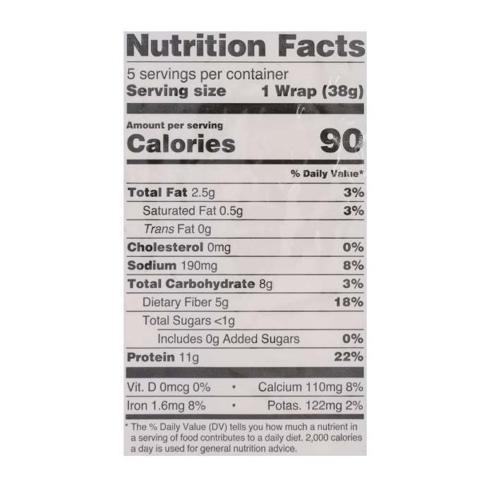 BFree GlutenFree High Protein Wraps, 6.7oz