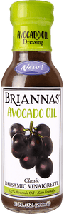 Briannas - Avocado Oil Classic Balsamic Vinaigrette, 10 fl oz | Pack of 6
