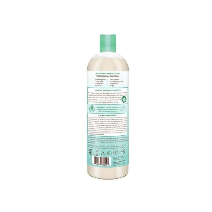 Babo Botanicals - 3 in 1 Eucalyptus Remedy™ Shampoo, Bubble Bath and Wash, 15oz- Back