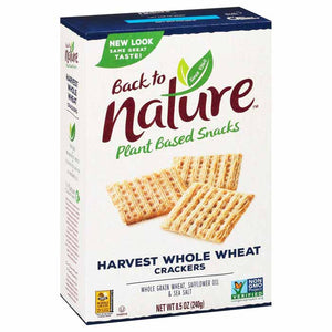 Back to Nature - Harvest Whole Wheat Crackers, 8.5oz
