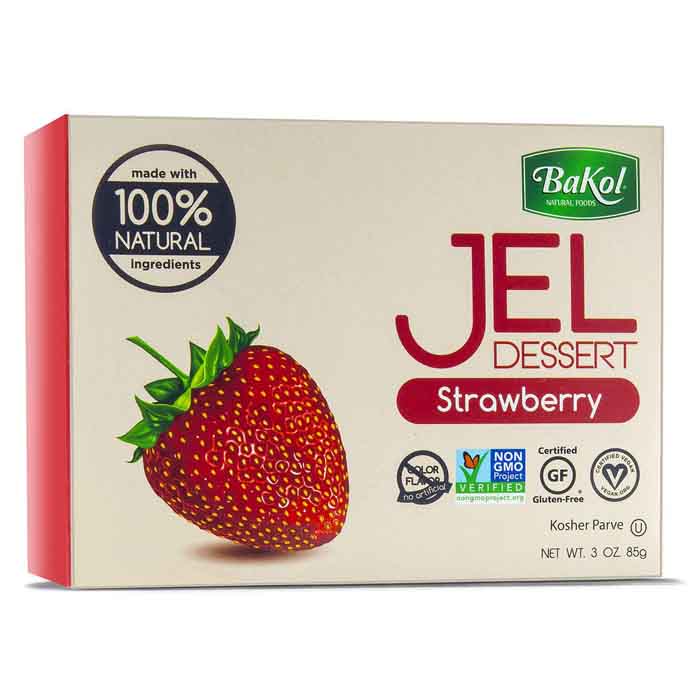 Bakol - Jel Dessert - Strawberry, 3oz
