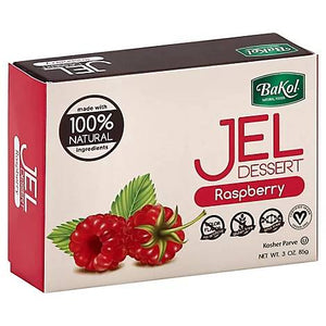 Bakol Jel Dessert Raspberry, 3 oz
 | Pack of 12