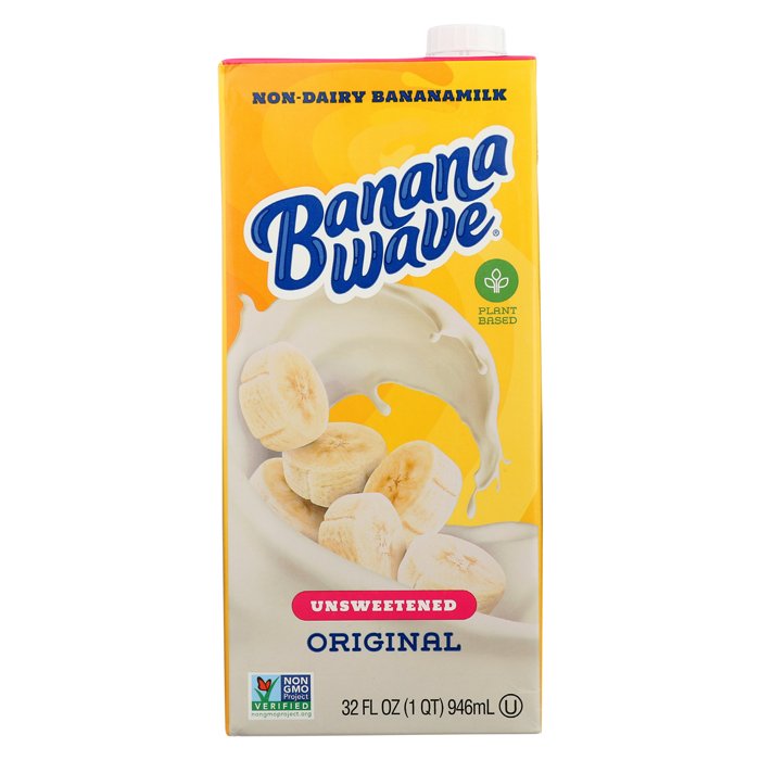 Banana Wave - Banana Milk Unsweetened, 32 fl oz