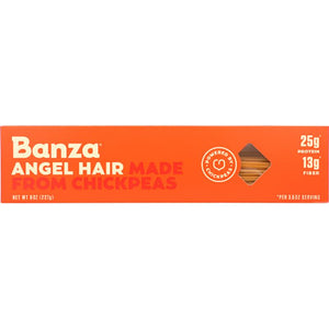 Banza Chickpea Pasta - Pasta Angel Hair Chickpea, 8oz