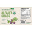 BareOrganics - Alfalfa Grass Powder, 8oz - back