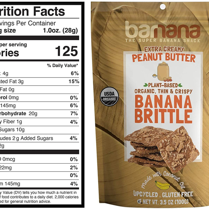 Barnana-Peanut Butter Banana Brittle