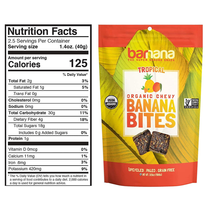 Barnana-Tropical Fruit Banana Bites