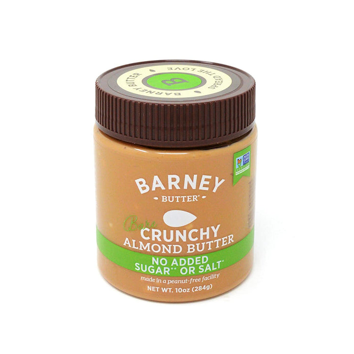 Barney Butter Almond Butter Bare Crunchy 10 Oz
 | Pack of 6 - PlantX US