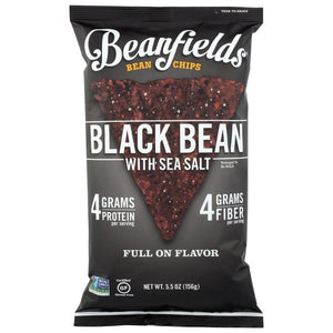 Beanfields - Black Bean Chips With Sea Salt, 5.5oz
 | Pack of 6