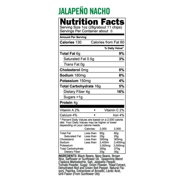 Beanfields - Jalapeno Nacho Bean Rice Chips, 5.5oz