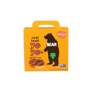 BEAR Snacks - Real Fruit Yoyos, 3.5oz | Assorted Flavors