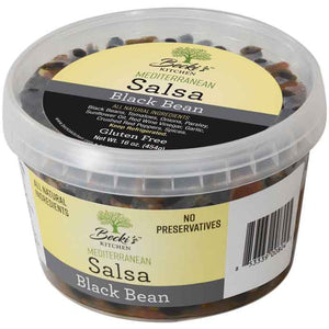 Beckis - Salsa Black Bean, 16oz | Pack of 8