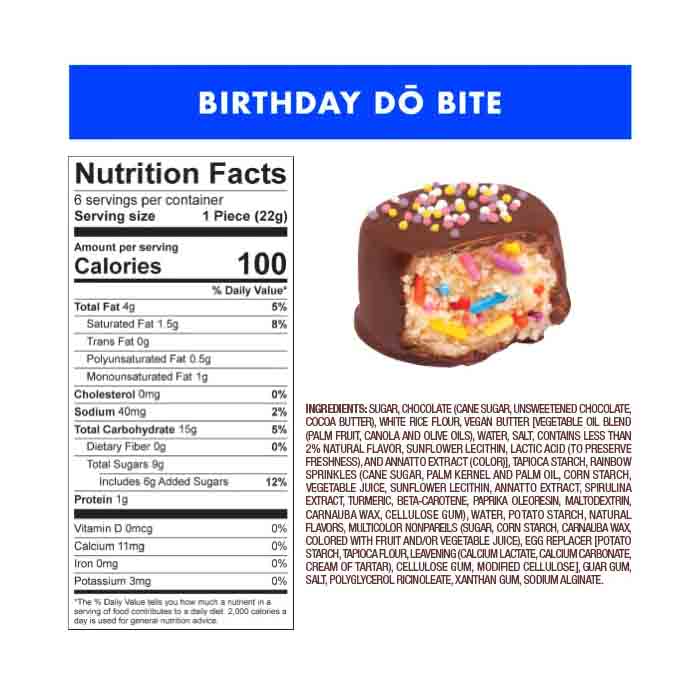 Better Bites - Birthday Bites Do, 1.5oz - Back